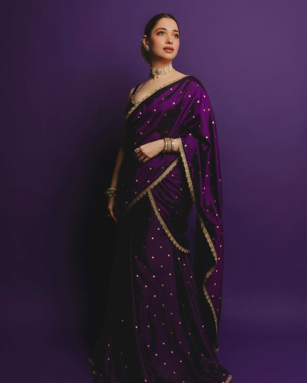 Tamanna Bhatia in Kanak Saree Set